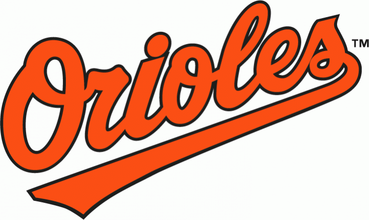 Baltimore Orioles 1995-2008 Wordmark Logo iron on heat transfer